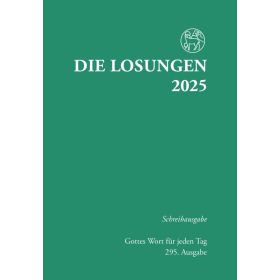 Losungen 2025 grün, Schreibausgabe